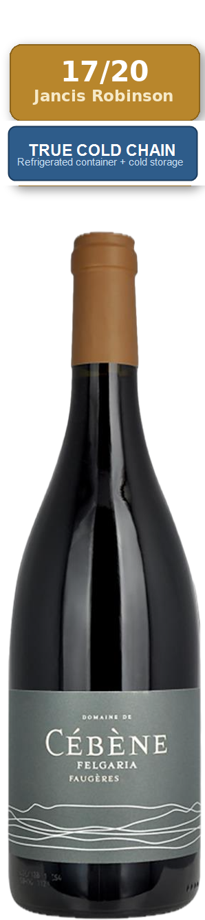 Domaine de Cebene Felgaria Faugères 2017 - Image 1