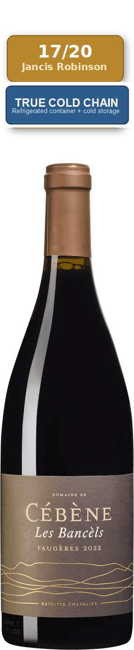 Domaine de Cebene Les Bancèls Faugères 2021 - Image 1