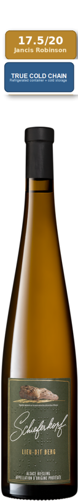 Schieferkopf par Michel Chapoutier Lieu-Dit Buehl Riesling Alsace 2012