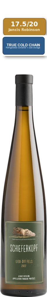 Schieferkopf par Michel Chapoutier Lieu-Dit Fels Riesling Alsace 2013