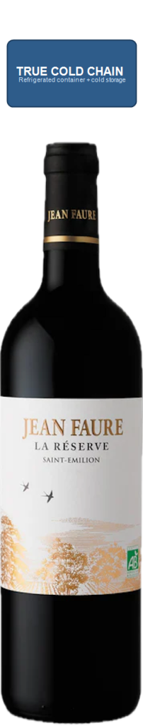 Chateau Jean Faure La Reserve Saint-Emilion Bio 2020