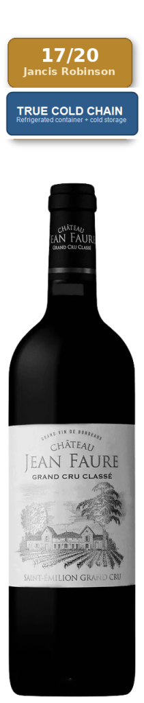 Chateau Jean Faure Saint-Emilion Grand Cru Classé 2018