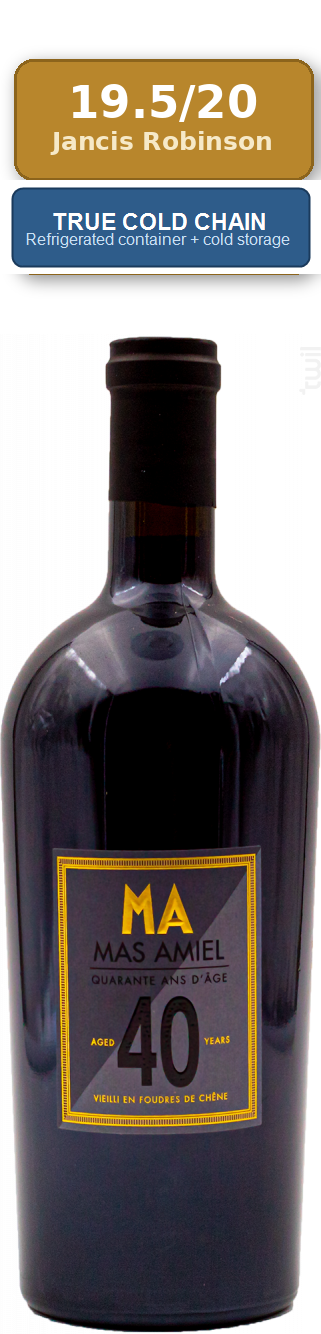 Mas Amiel Maury 40 Ans D'age Maury (Dessert Wine) - Image 1