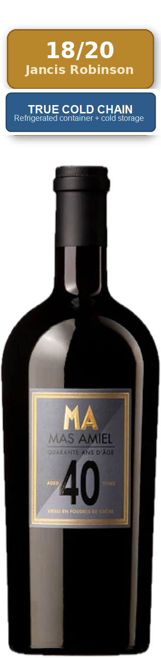 Mas Amiel Maury Vintage Charles Dupuy Biodynamic (Dessert Wine) 2018 - Image 1