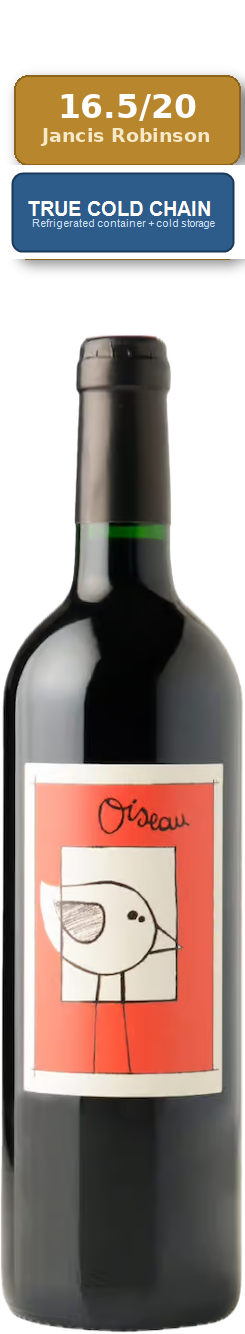 Colline de l'hirondelle Oiseau Vin De France 2017 - Image 1
