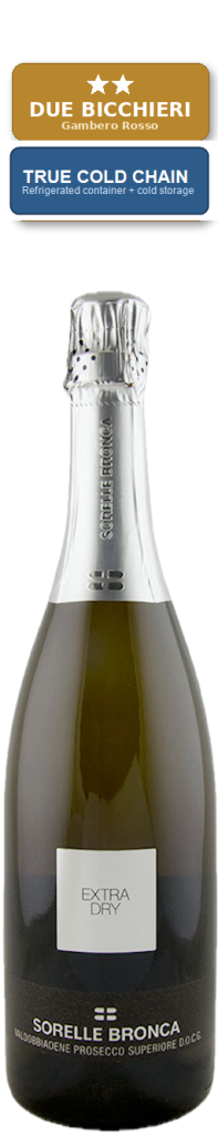 Sorelle Bronca Extra Dry Valdobbiadene Prosecco Superiore DOCG