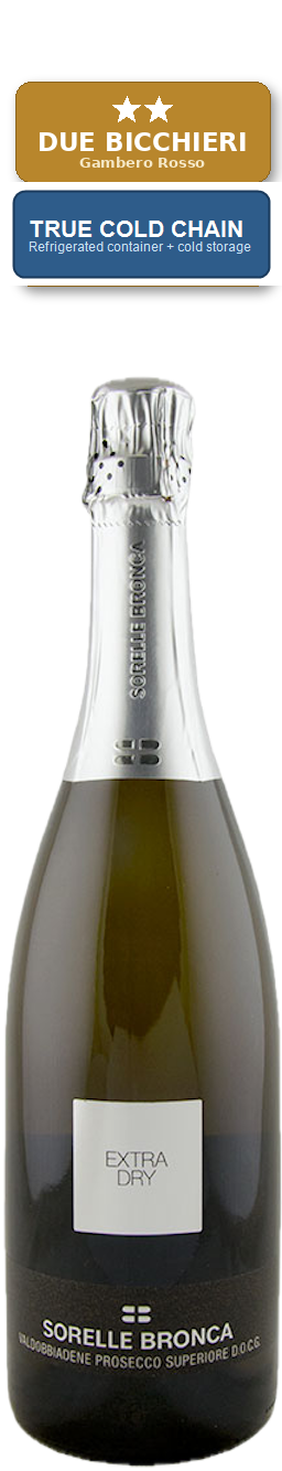 Sorelle Bronca Extra Dry Valdobbiadene Prosecco Superiore DOCG